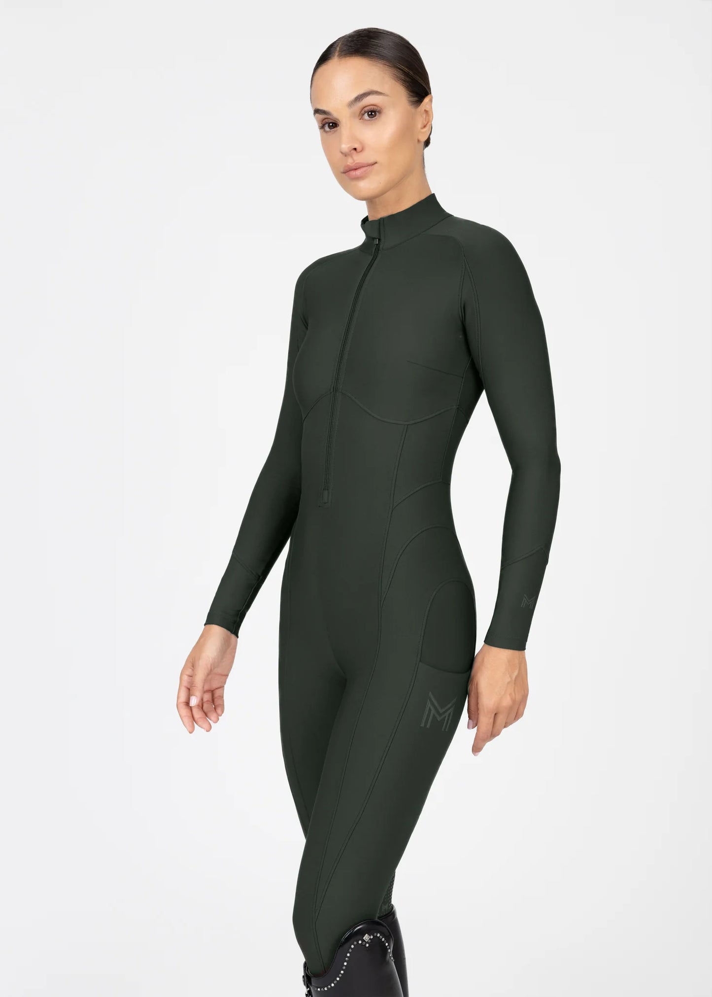 Maximilian Femme Riding Jumpsuit (Hunter Green)
