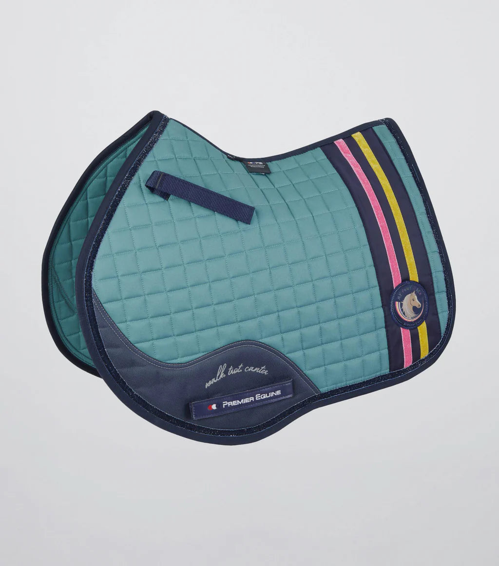 PE My Pony Jack Cotton GP/Jump Glitter Saddle Pad
