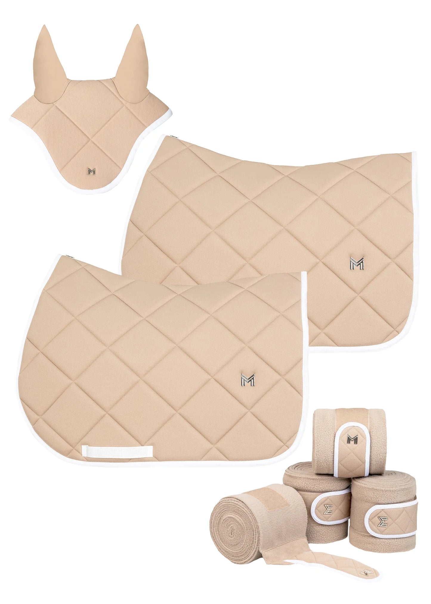 Maximilian Crew Dressage Saddle Pad (Beige)