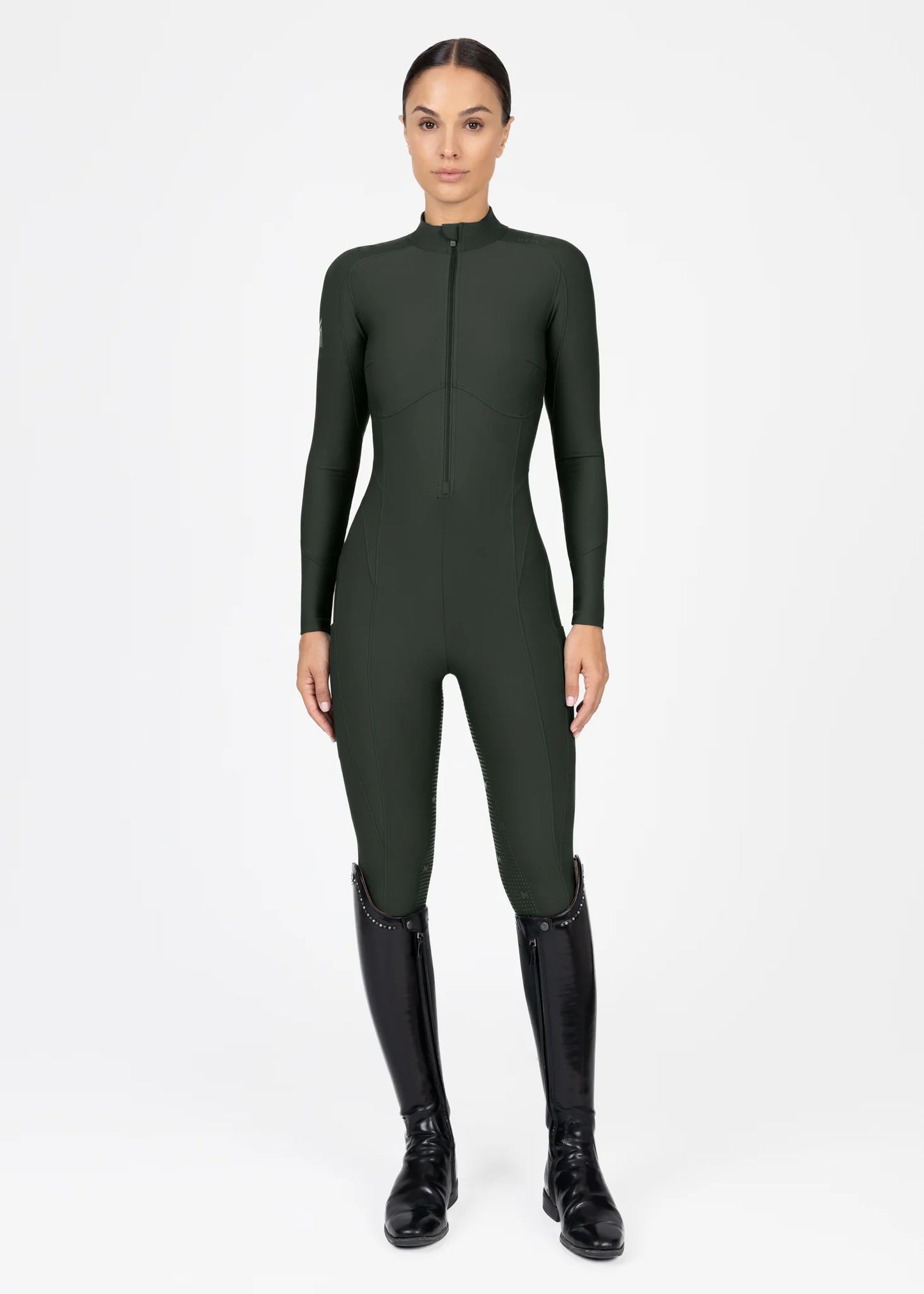 Maximilian Femme Riding Jumpsuit (Hunter Green)