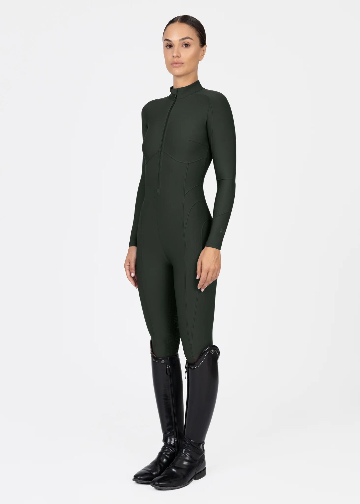 Maximilian Femme Riding Jumpsuit (Hunter Green)