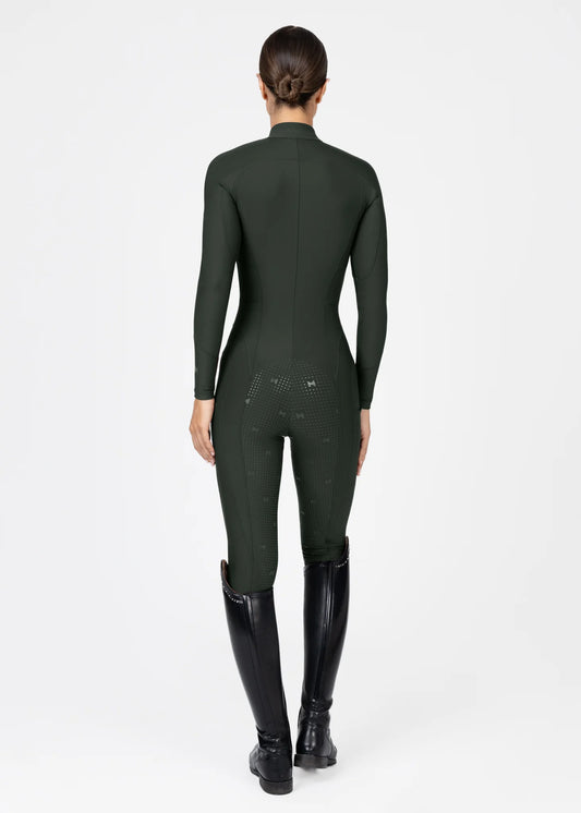 Maximilian Femme Riding Jumpsuit (Hunter Green)