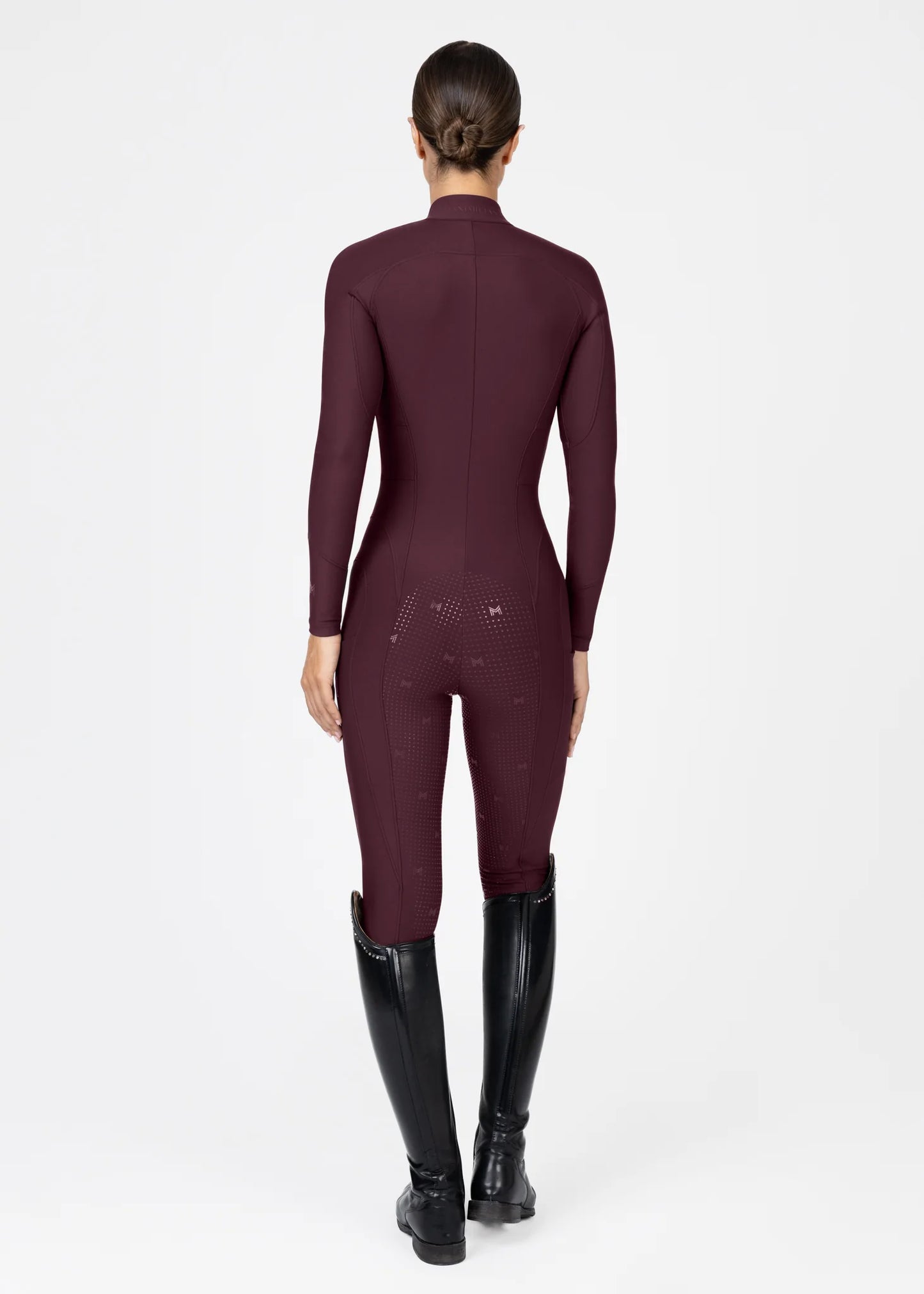 Maximilian Femme Riding Jumpsuit (Burgundy)