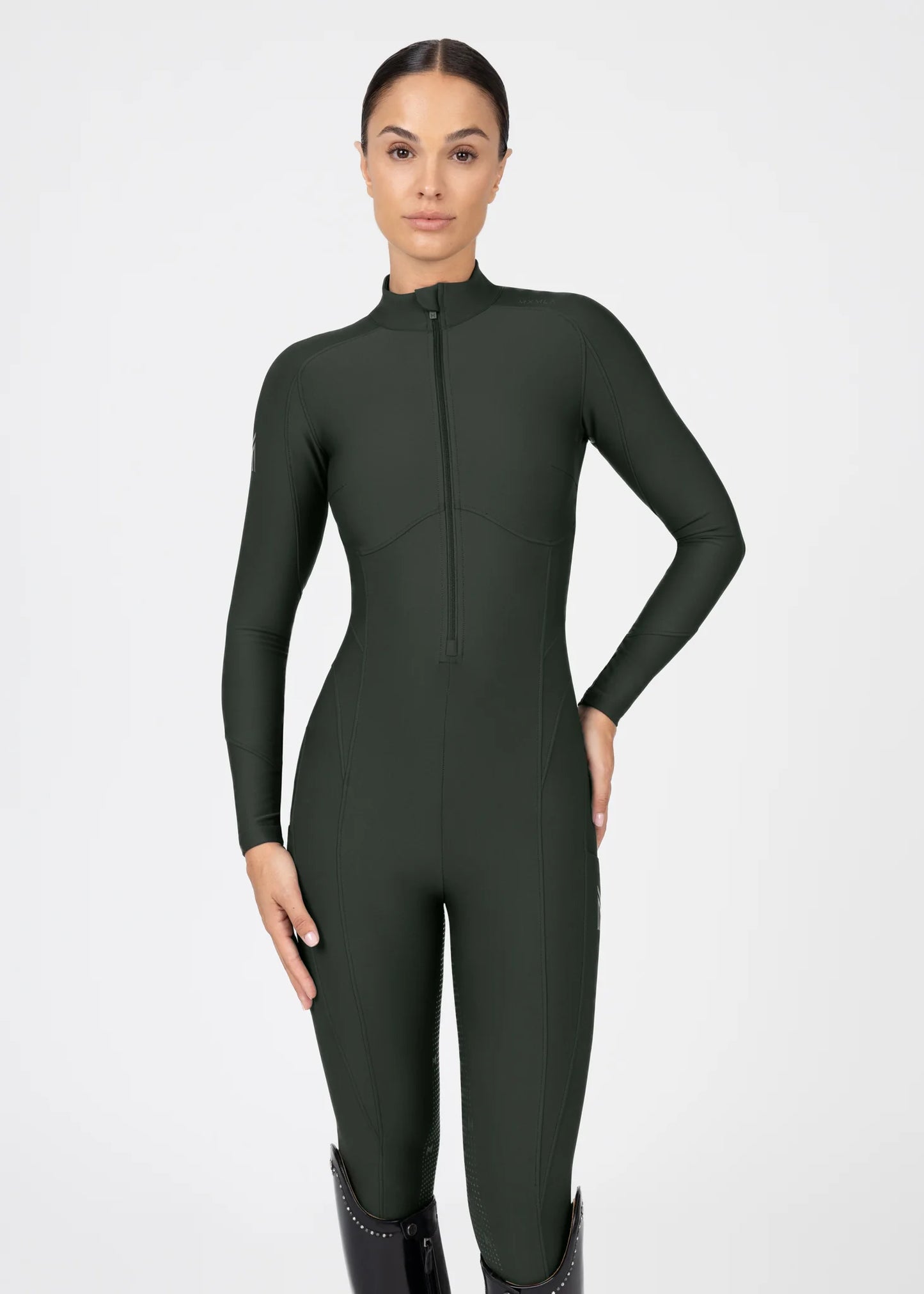 Maximilian Femme Riding Jumpsuit (Hunter Green)