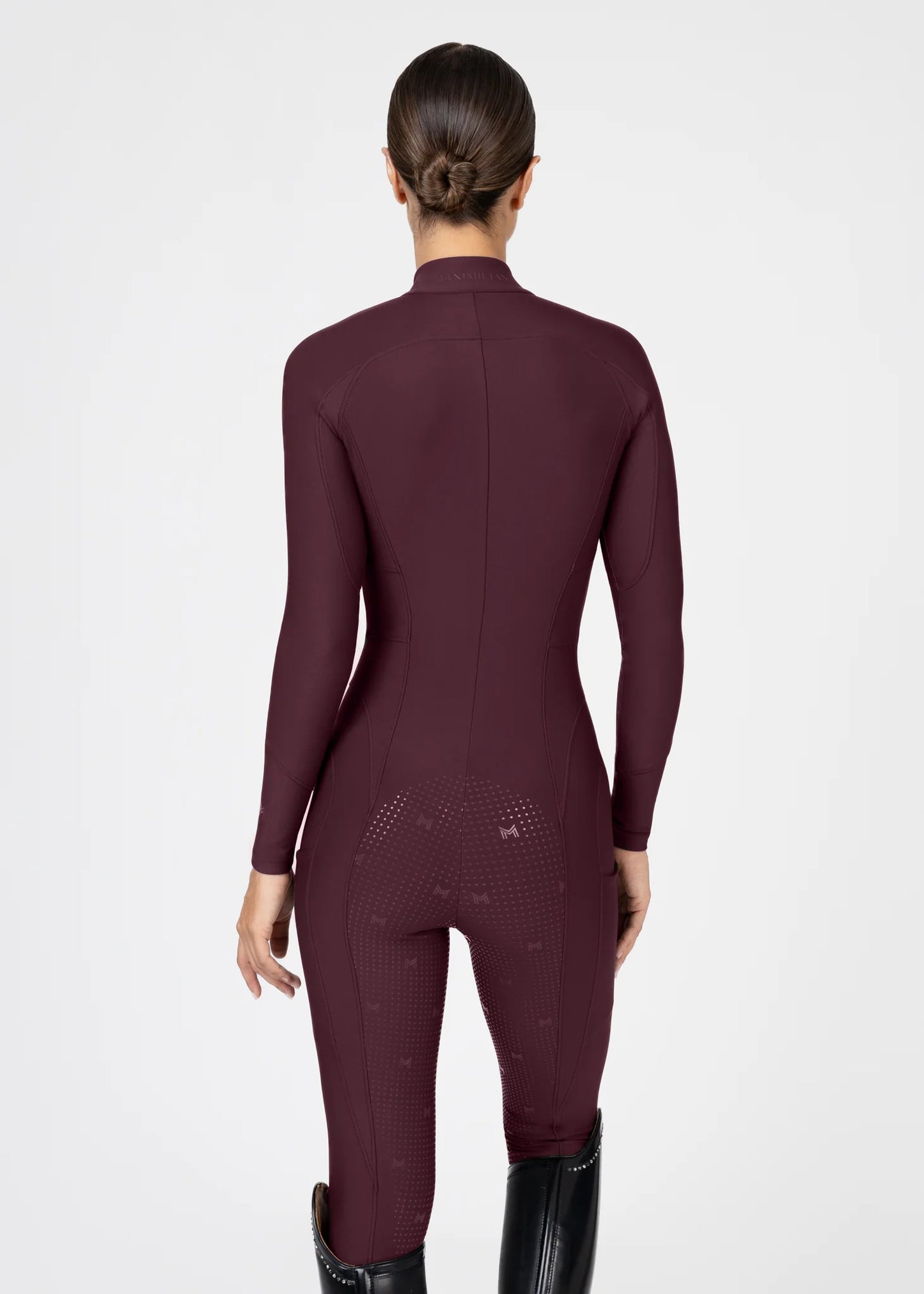 Maximilian Femme Riding Jumpsuit (Burgundy)