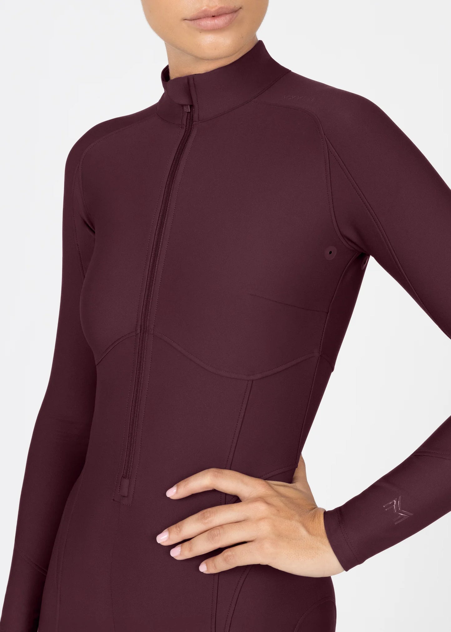 Maximilian Femme Riding Jumpsuit (Burgundy)