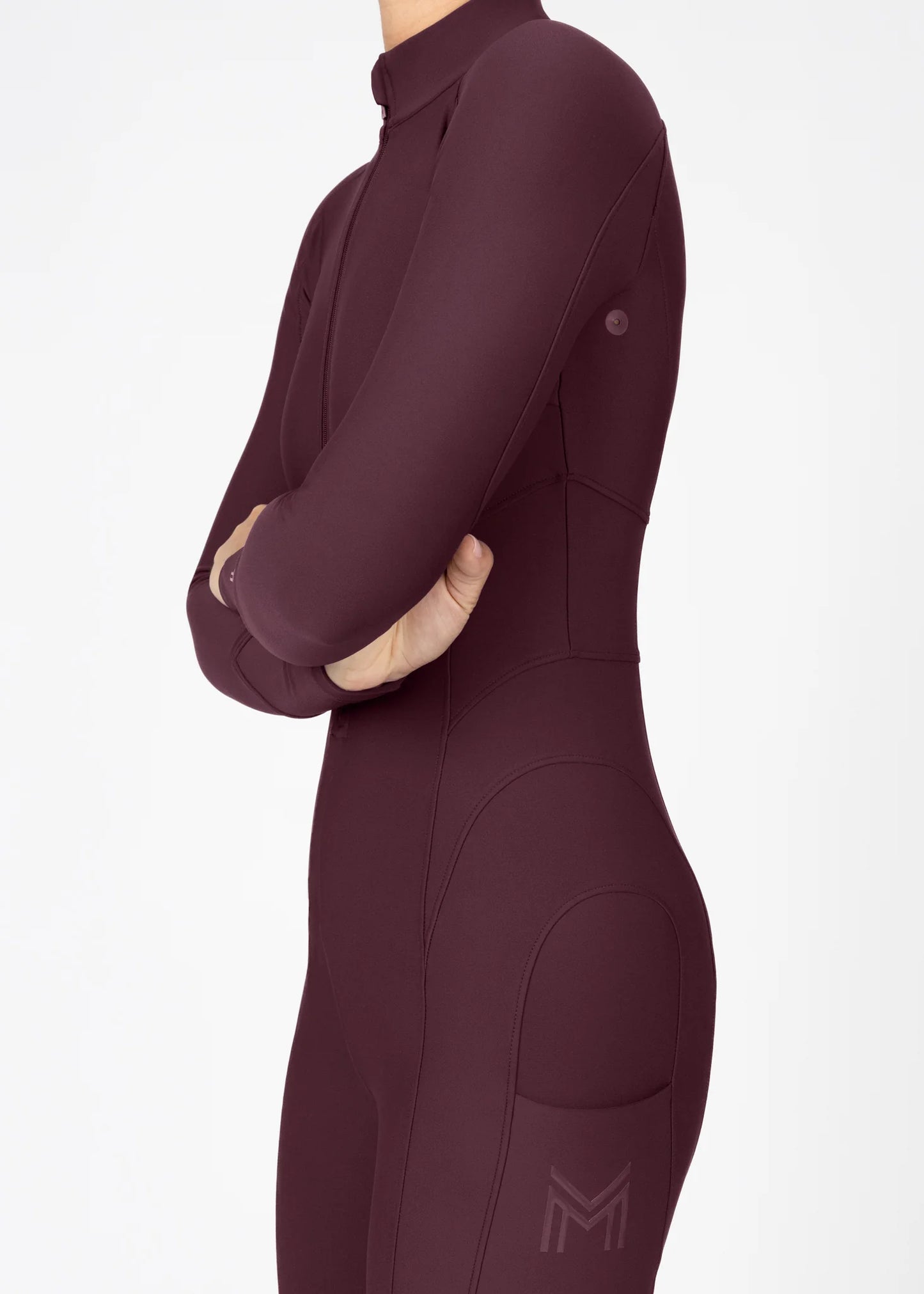 Maximilian Femme Riding Jumpsuit (Burgundy)