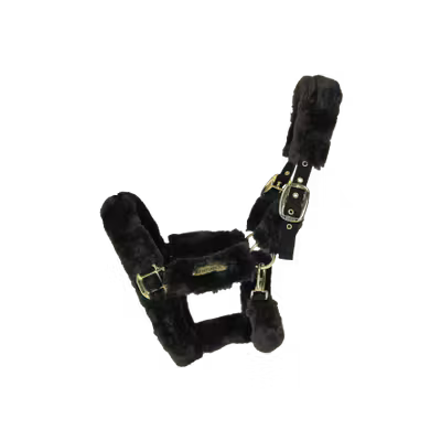 Kentucky Horsewear Sheepskin Shipping Halter