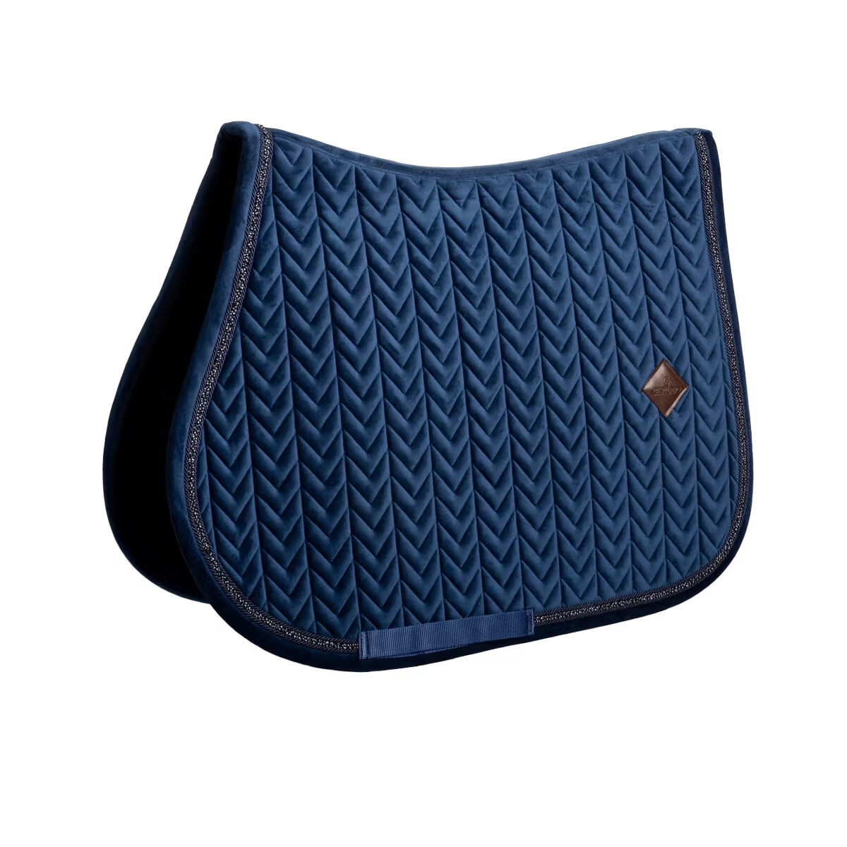 Kentucky Horsewear Saddle Pad Velvet Mini Pearls Jumping
