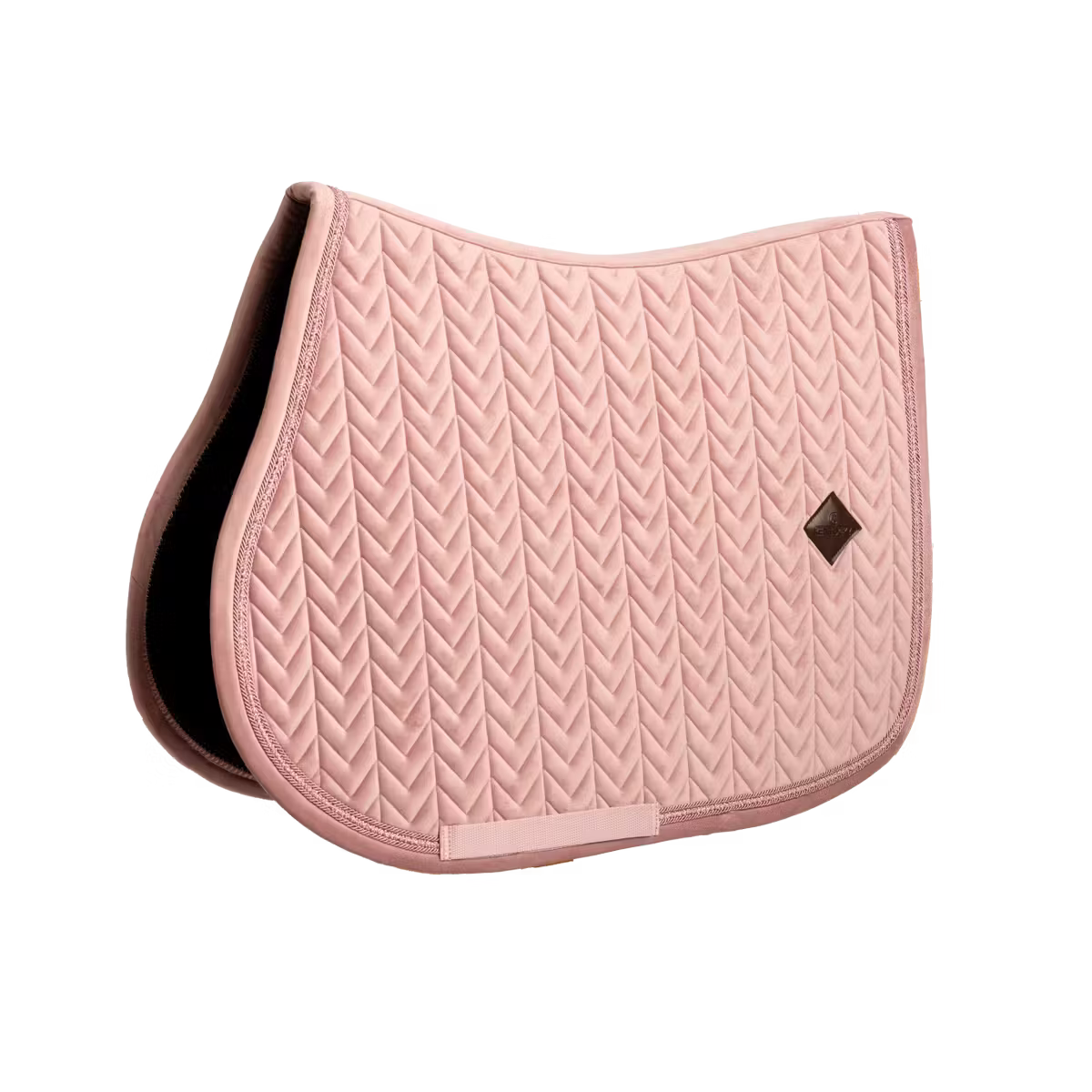 Kentucky Horsewear Saddle Pad Velvet Mini Pearls Jumping