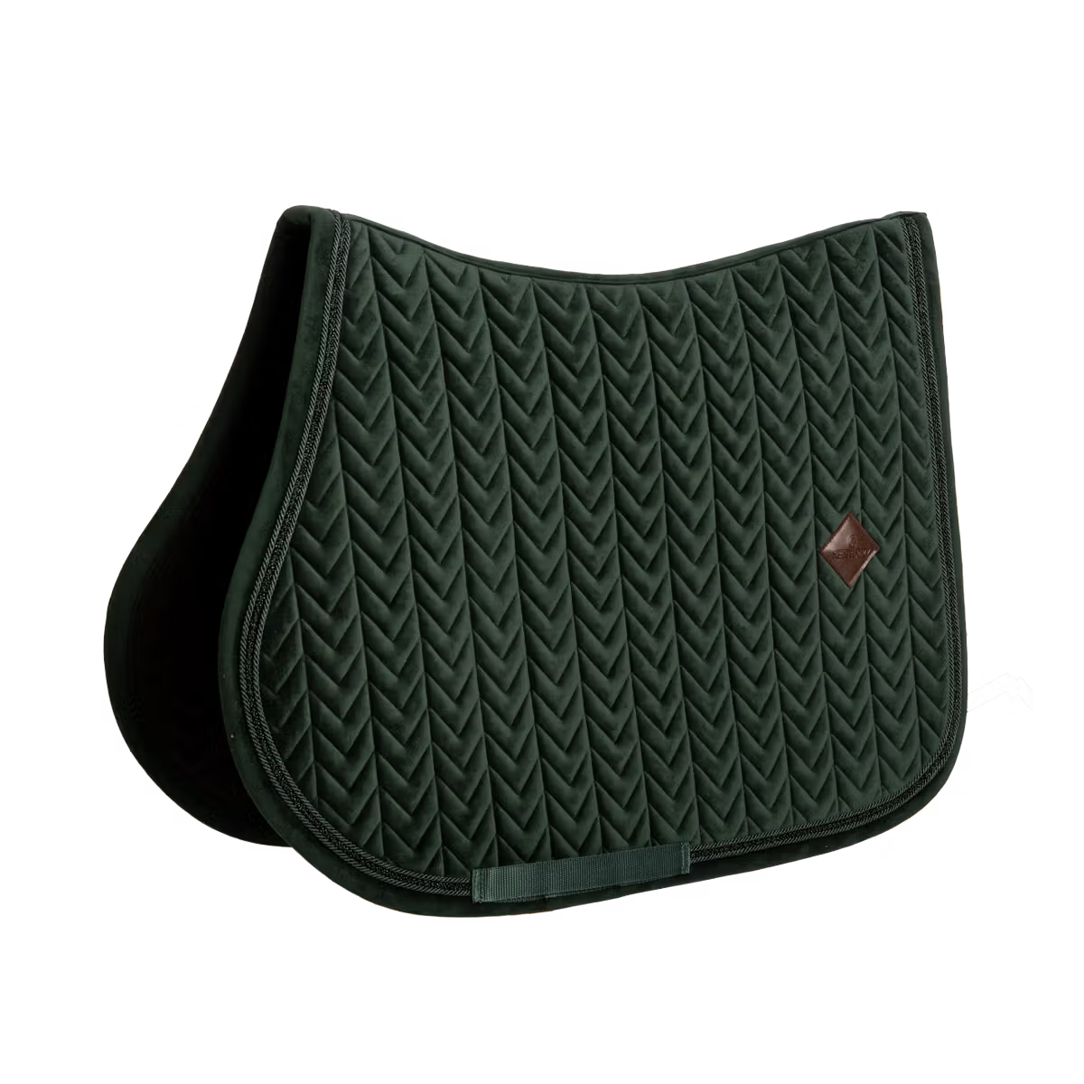 Kentucky Horsewear Saddle Pad Velvet Mini Pearls Jumping