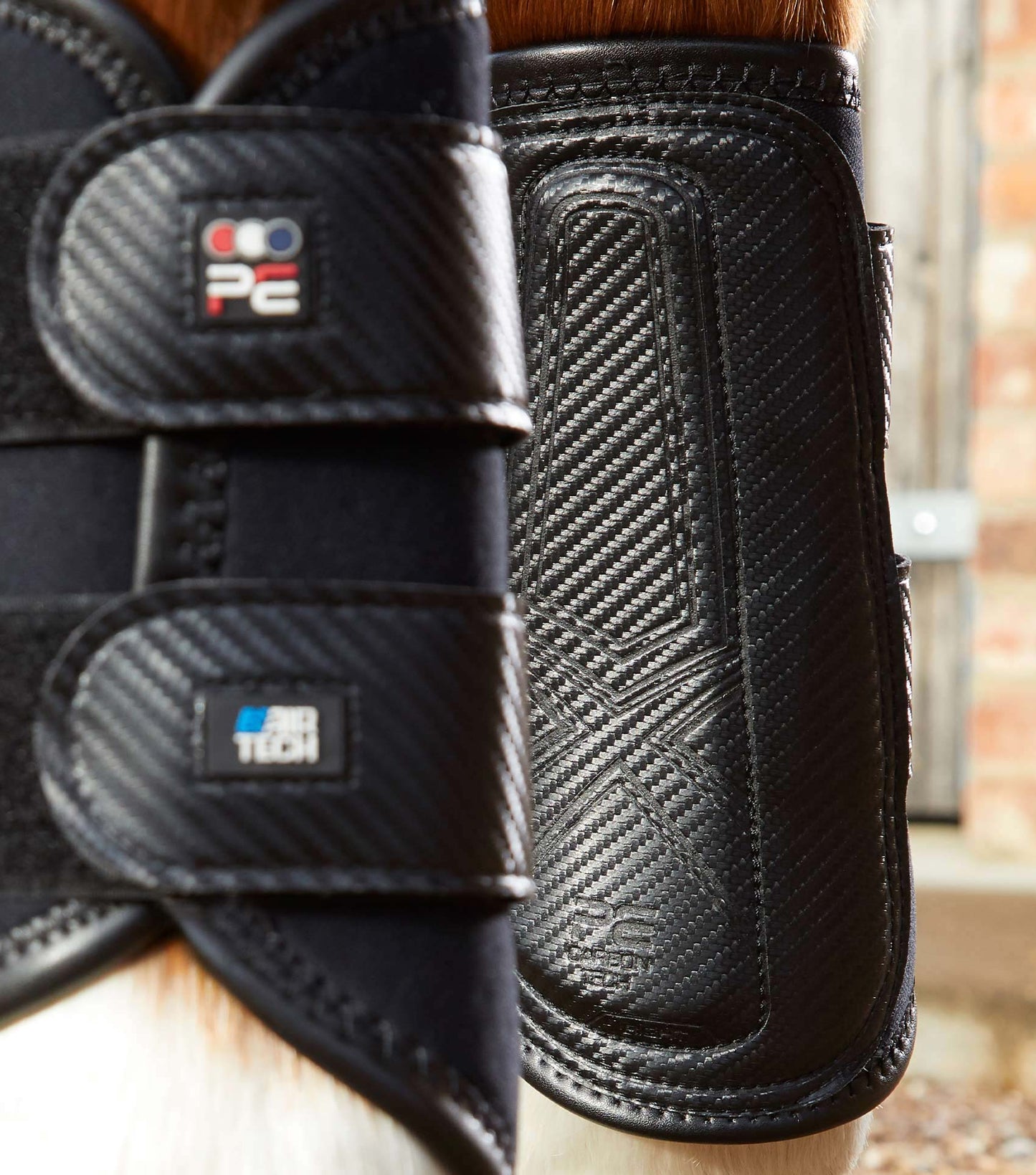 PE Carbon Air-Tech Double Locking Brushing Boots