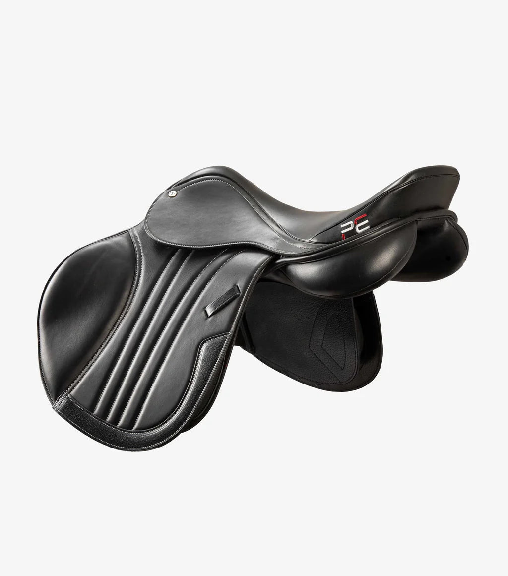 PE Chamonix Leather Close Contact Jump Saddle