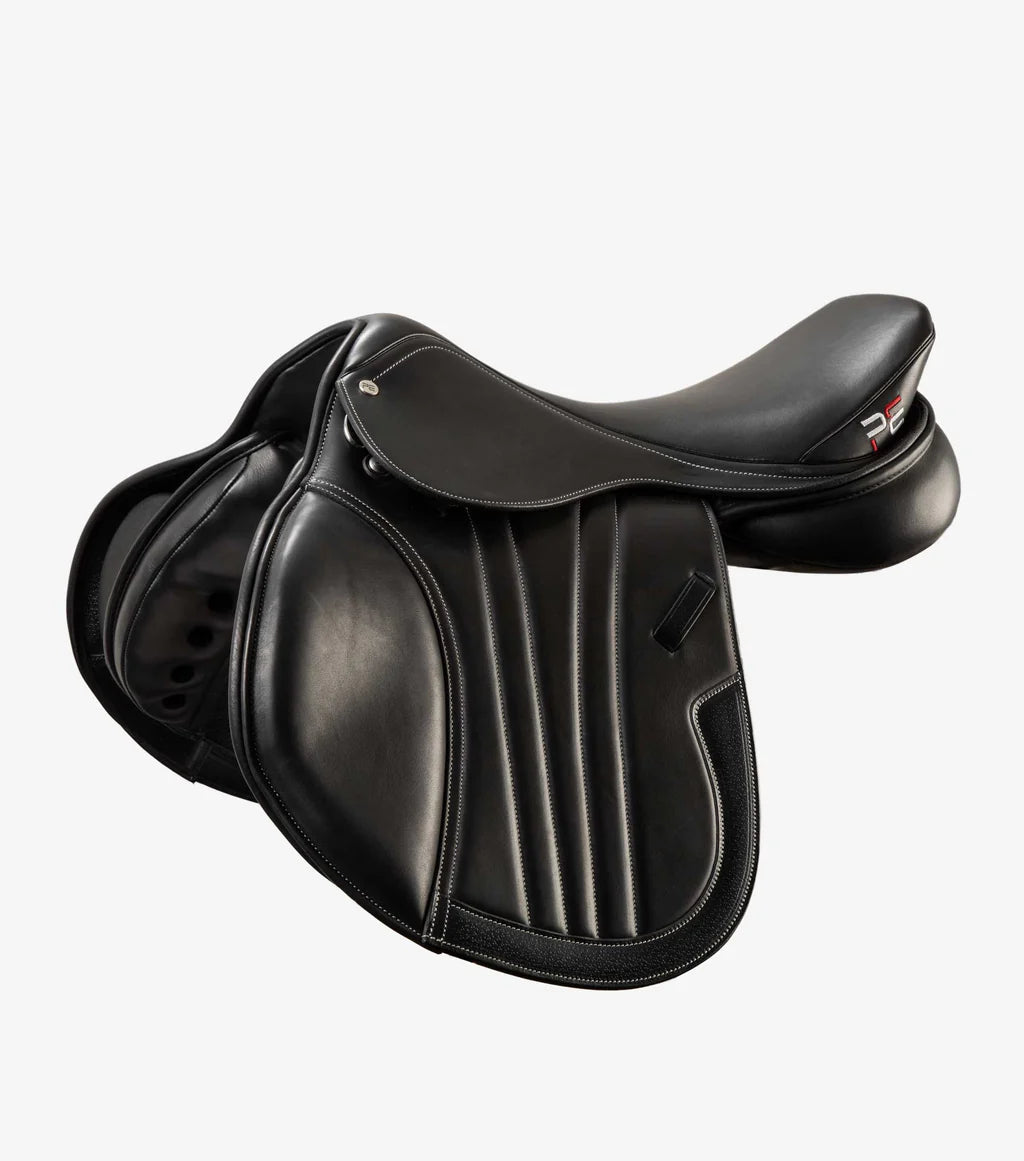 PE Chamonix Leather Close Contact Jump Saddle