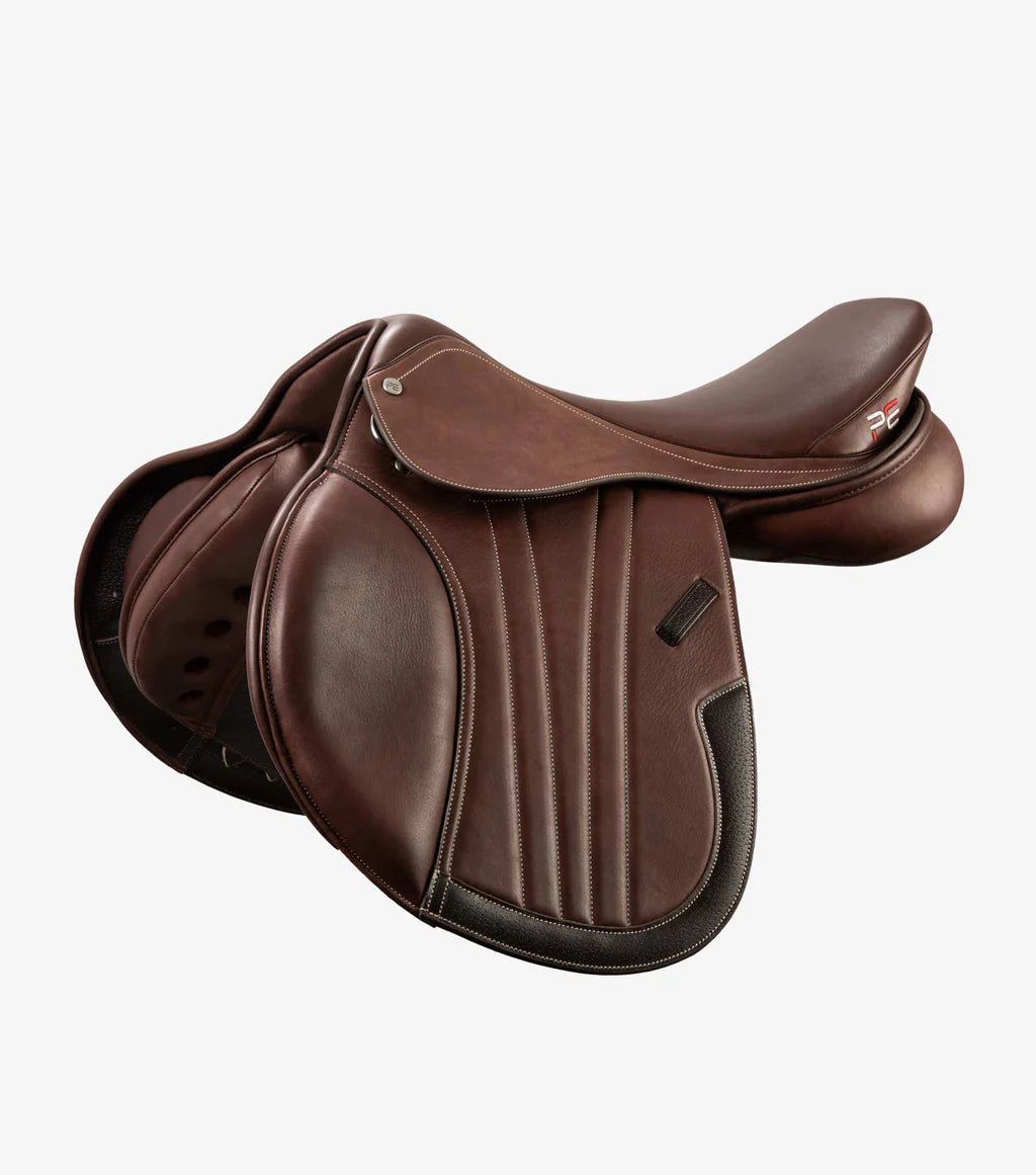 PE Chamonix Leather Close Contact Jump Saddle