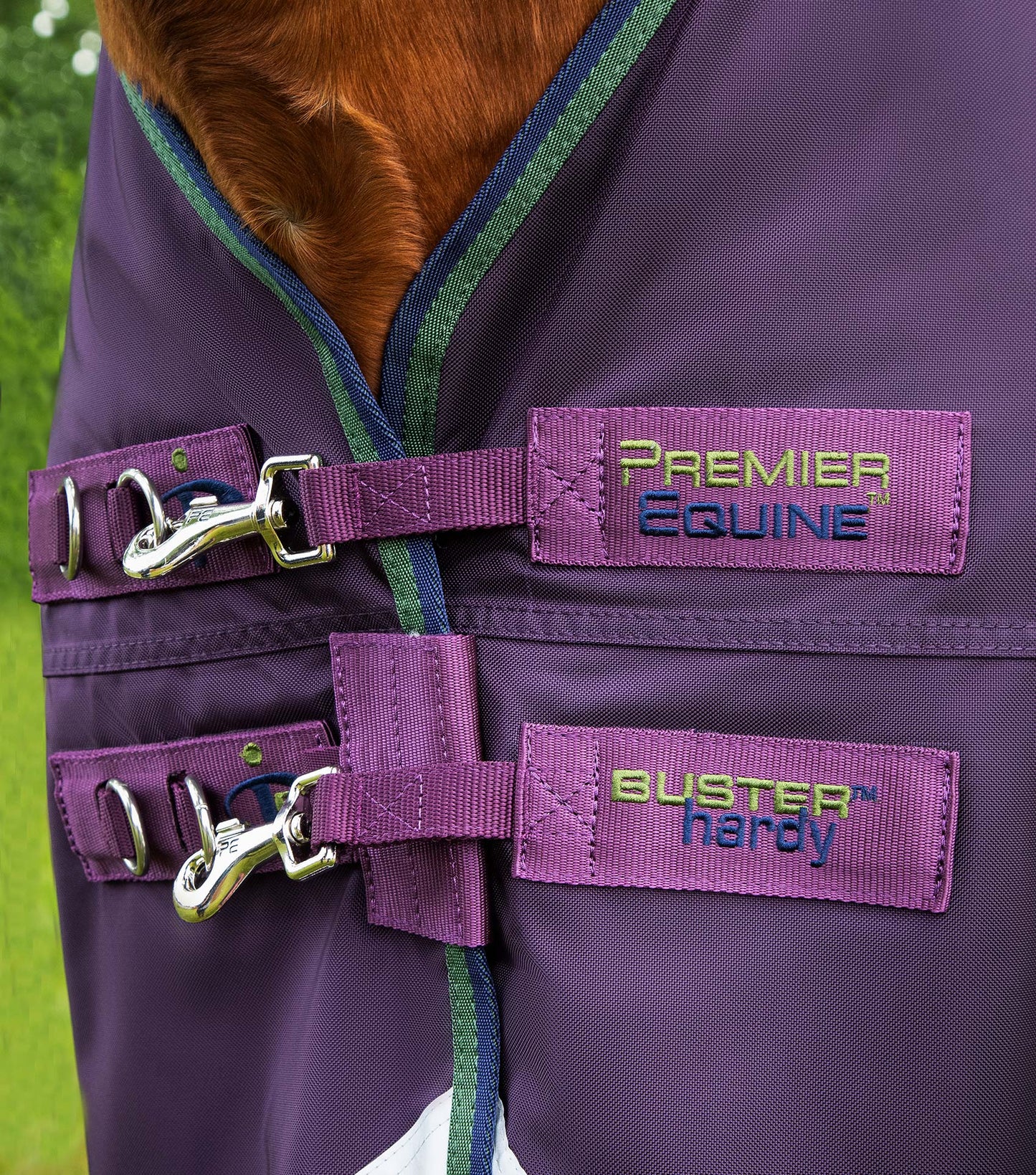 PE Buster Hardy 100g Half Neck Turnout Rug