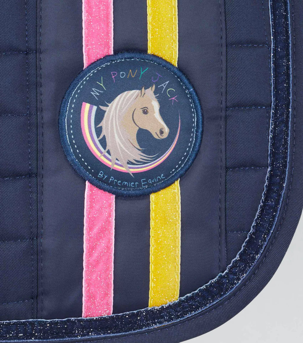 PE My Pony Jack Cotton GP/Jump Glitter Saddle Pad