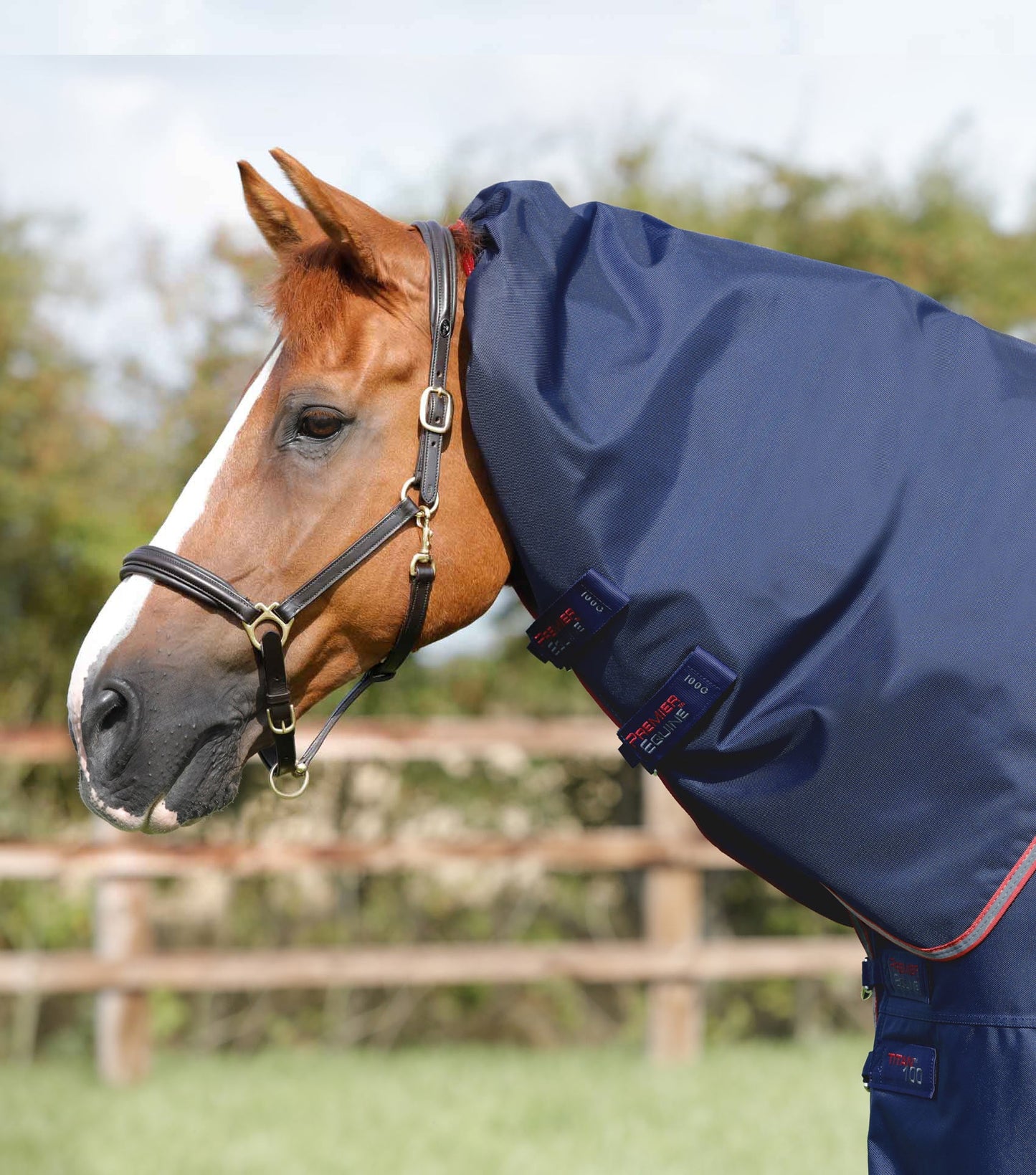 PE Titan Trio Complete 4 in 1 Turnout Rug Navy