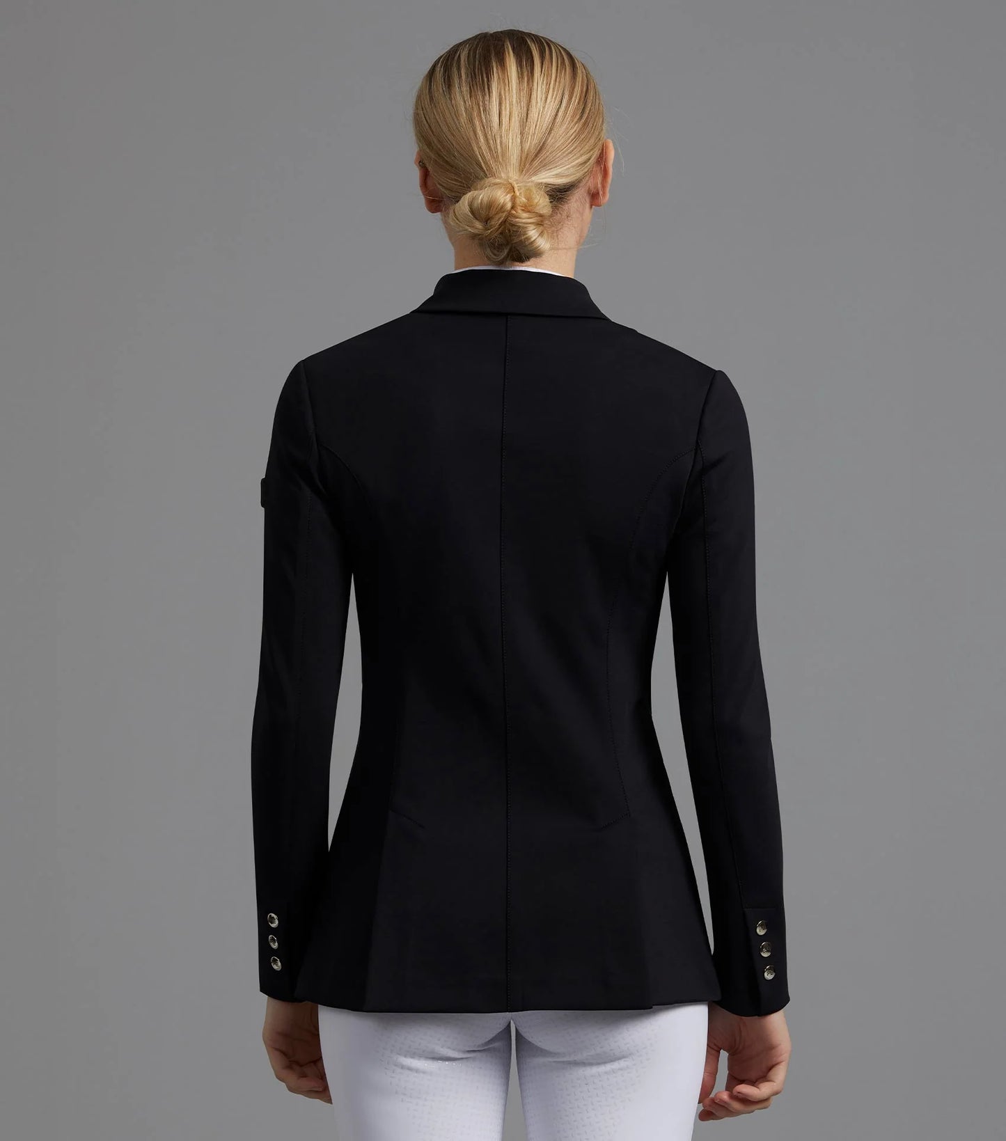 PE Capriole Ladies Short Tail Dressage Jacket Black