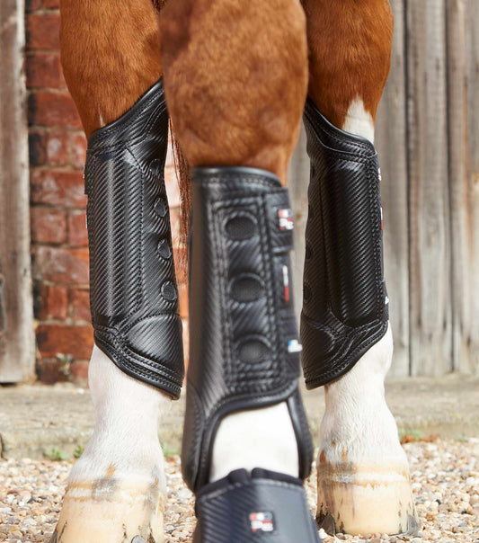 PE Carbon Tech Air Cooled Eventing Boots Hind