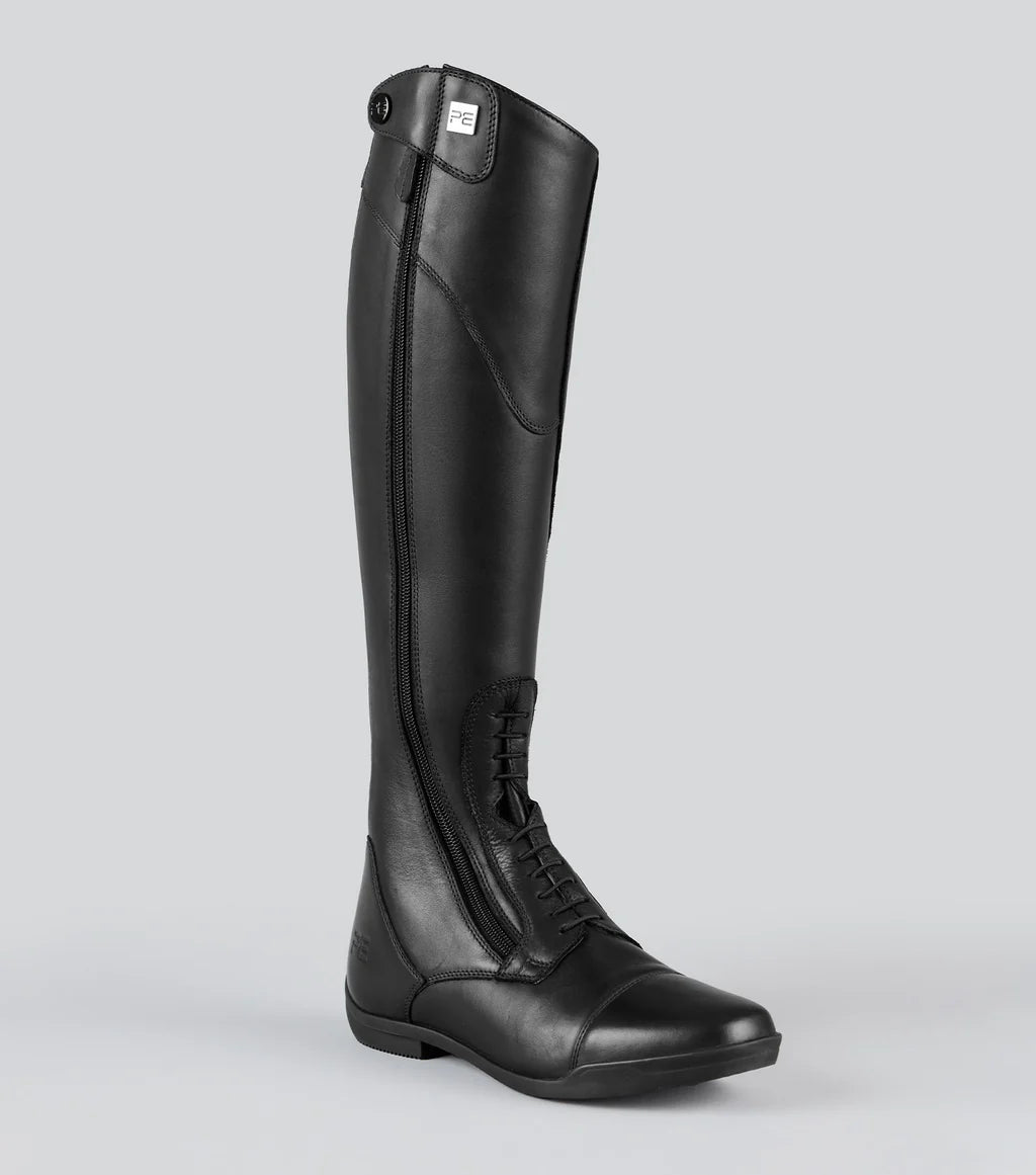 PE Cedo Womens Leather Field Tall Riding Boots