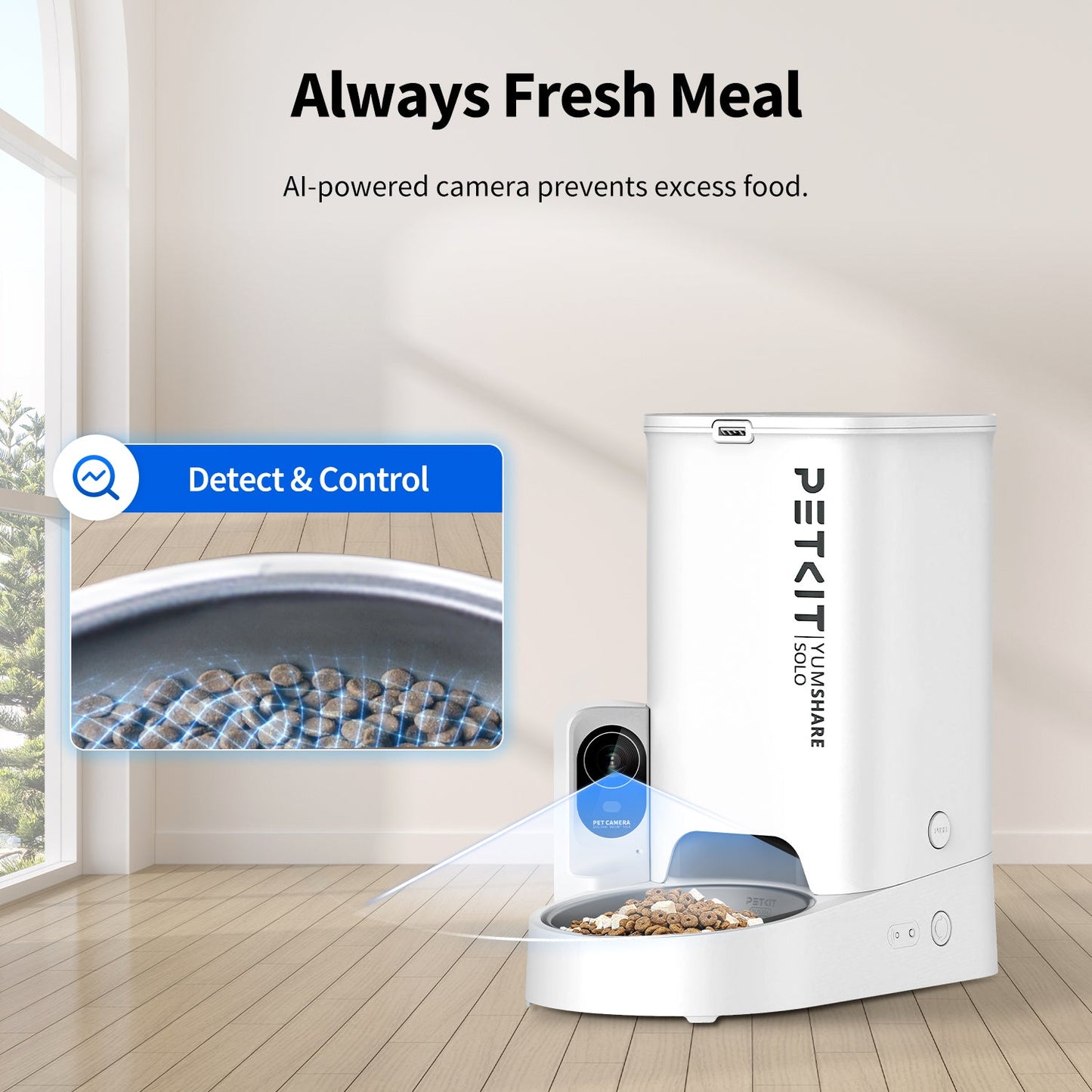 PETKIT YumShare Solo Automatic Feeder with Camera