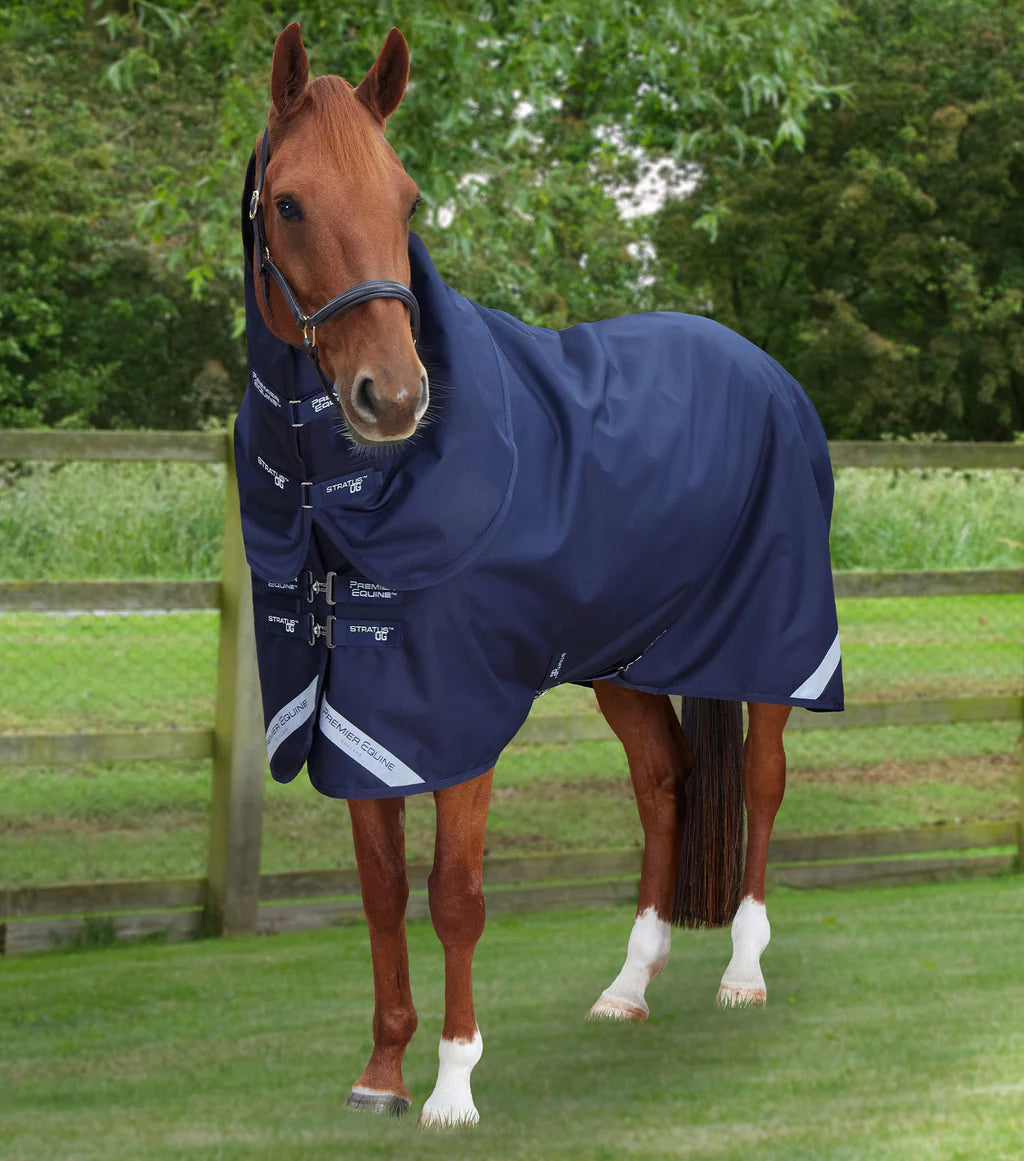 PE Stratus 1200 Series 0g Turnout Rug with Classic Neck Cover